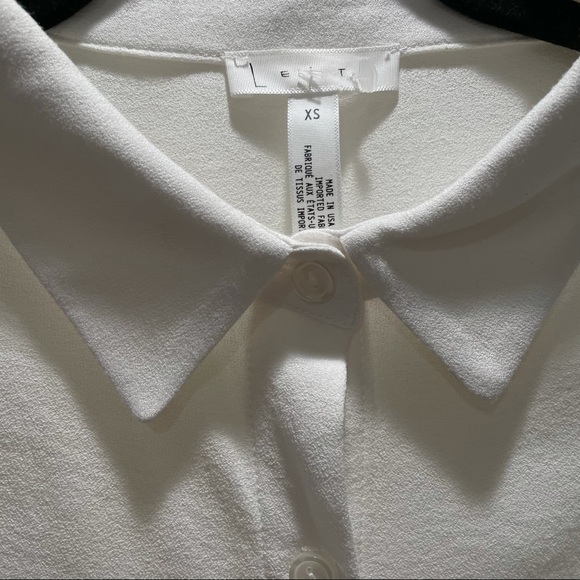 Leith oversized short sleeve button down blouse - Picture 2 of 6